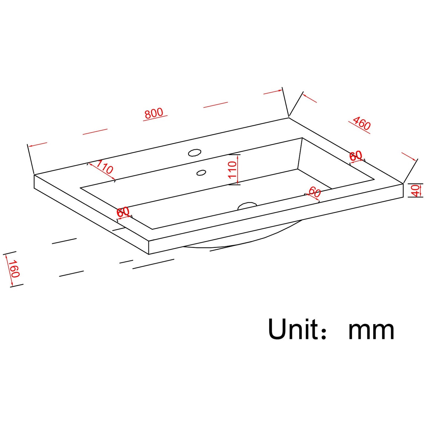 Badmeubelset SORRENTO 80cm - Met Kolomkast - Greige - Wastafel Zwart - lomazoo.com
