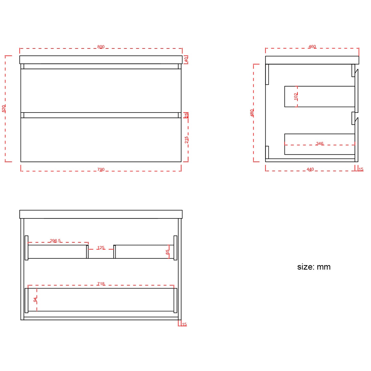 AZURO Warm Eiken - Wastafel Wit - Met Kolomkast - 80cm - lomazoo.com