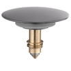 Afvoerplug Wastafel Clickwaste 42 mm - Gun metal