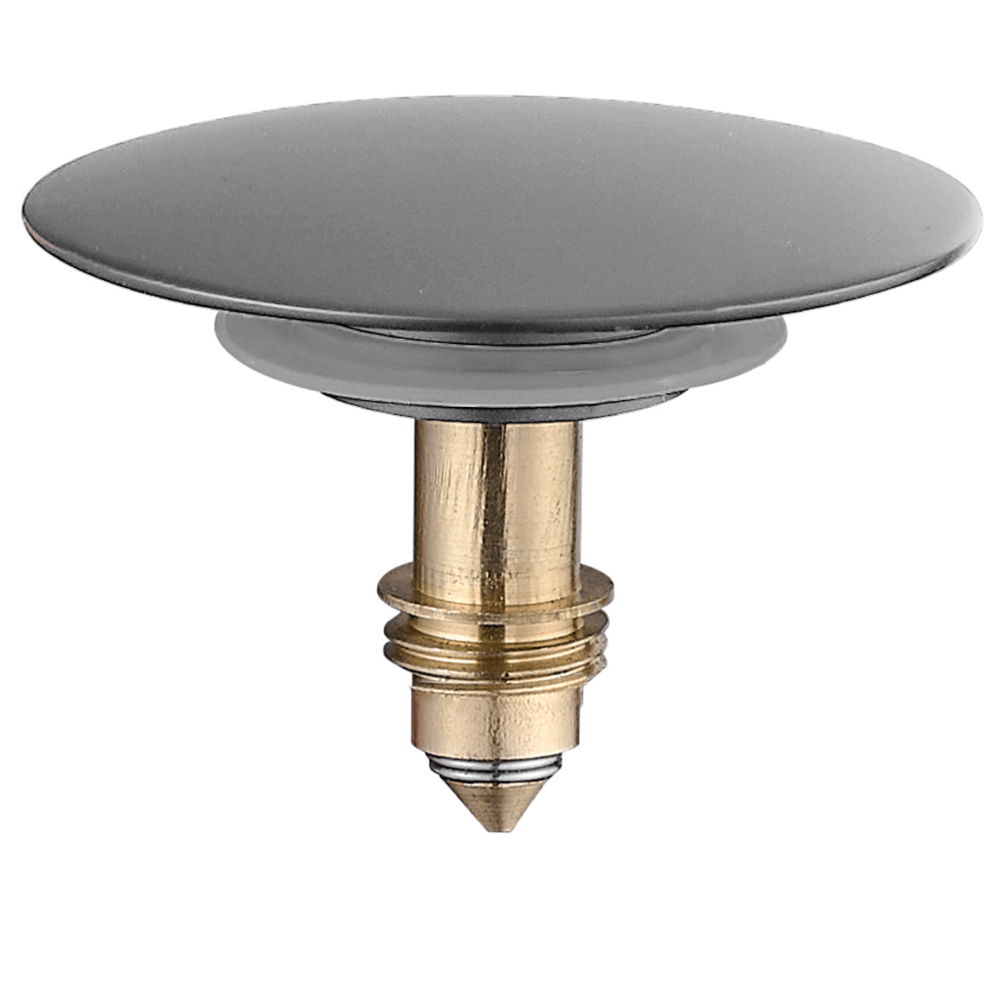 Afvoerplug Wastafel Clickwaste 42 mm - Gun metal